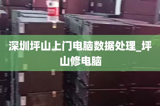 深圳坪山上门电脑数据处理_坪山修电脑